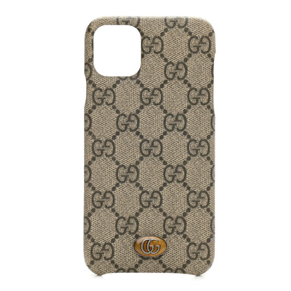 Gucci GG Supreme Monogram Ophidia iPhone 11 Pro Max Case 1 of 5