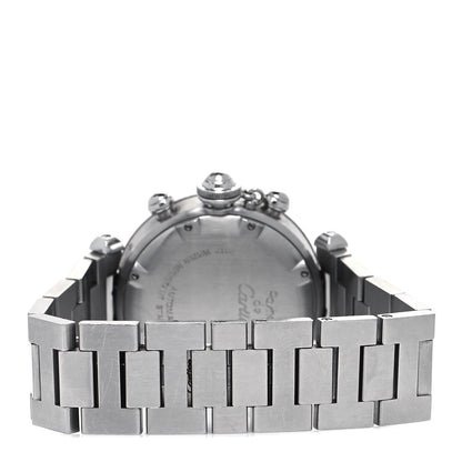 Cartier Stainless Steel 35mm Pasha C Chronograph Automatic Watch Black 3 of 4