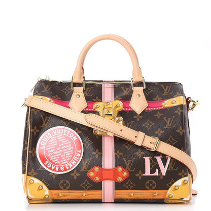 Louis Vuitton Monogram Summer Trunks Speedy Bandouliere 30 1 of 8