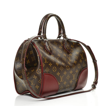 Louis Vuitton Monogram Shine Doc PM Bordeaux 3 of 6