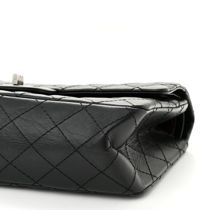Chanel Aged Calfskin Quilted 2.55 Reissue 225 Flap Black 10 of 11