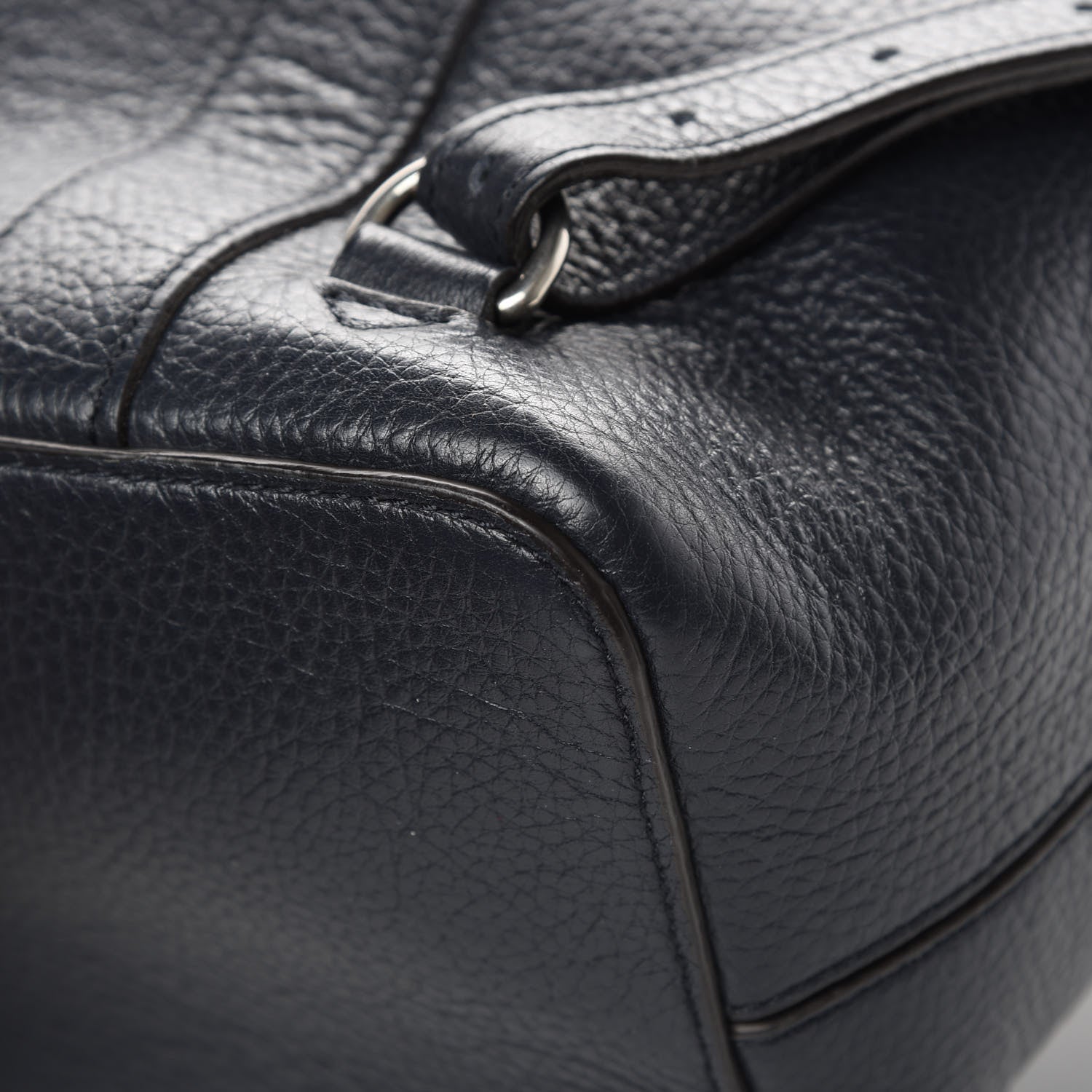 Mulberry Classic Grain Calfskin Small Bayswater Backpack Midnight Blue 10 of 17