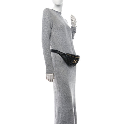 Versace Nappa Quilted Medusa Belt Bag Black 2 of 9