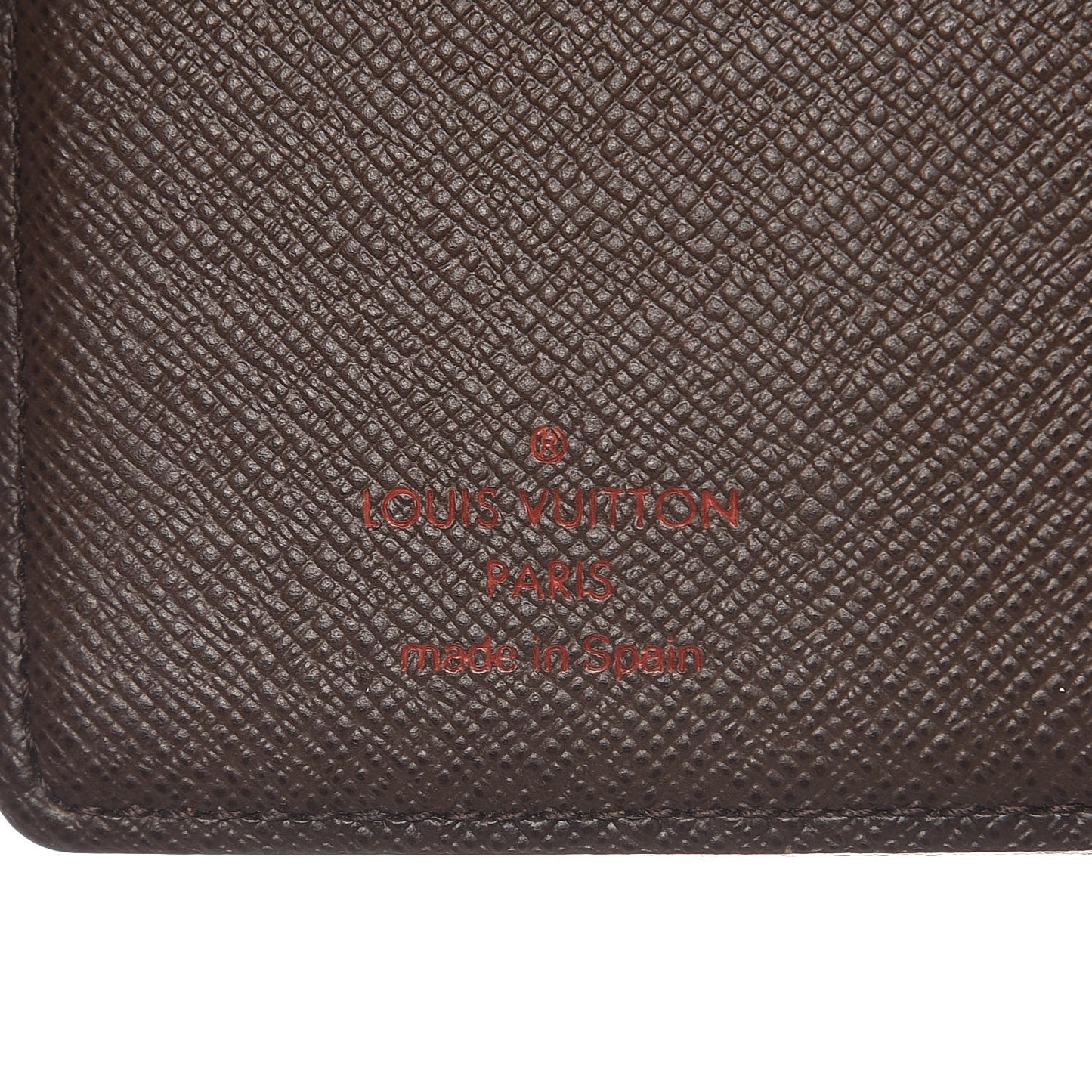 Damier Ebene Small Ring Agenda Cover