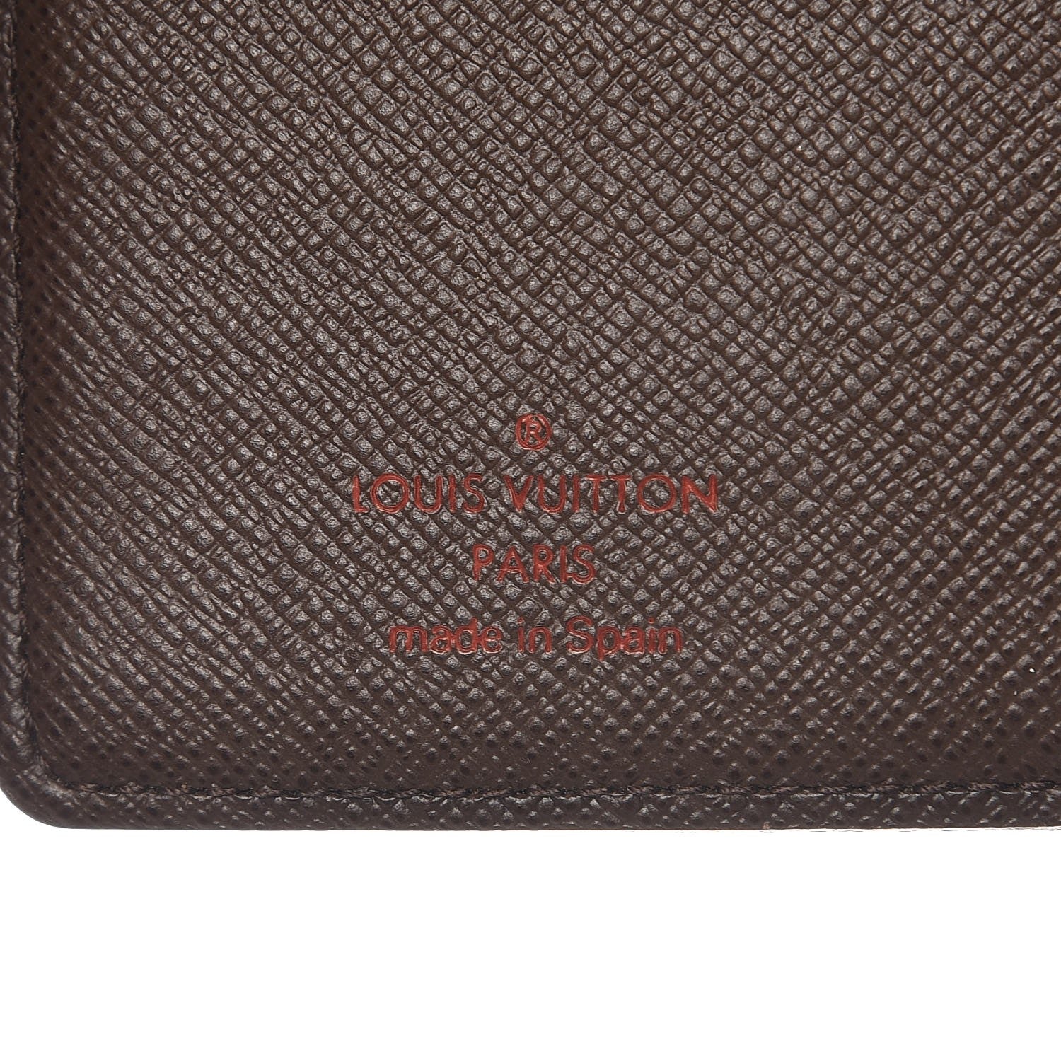 Louis Vuitton Damier Ebene Small Ring Agenda Cover 6 of 10