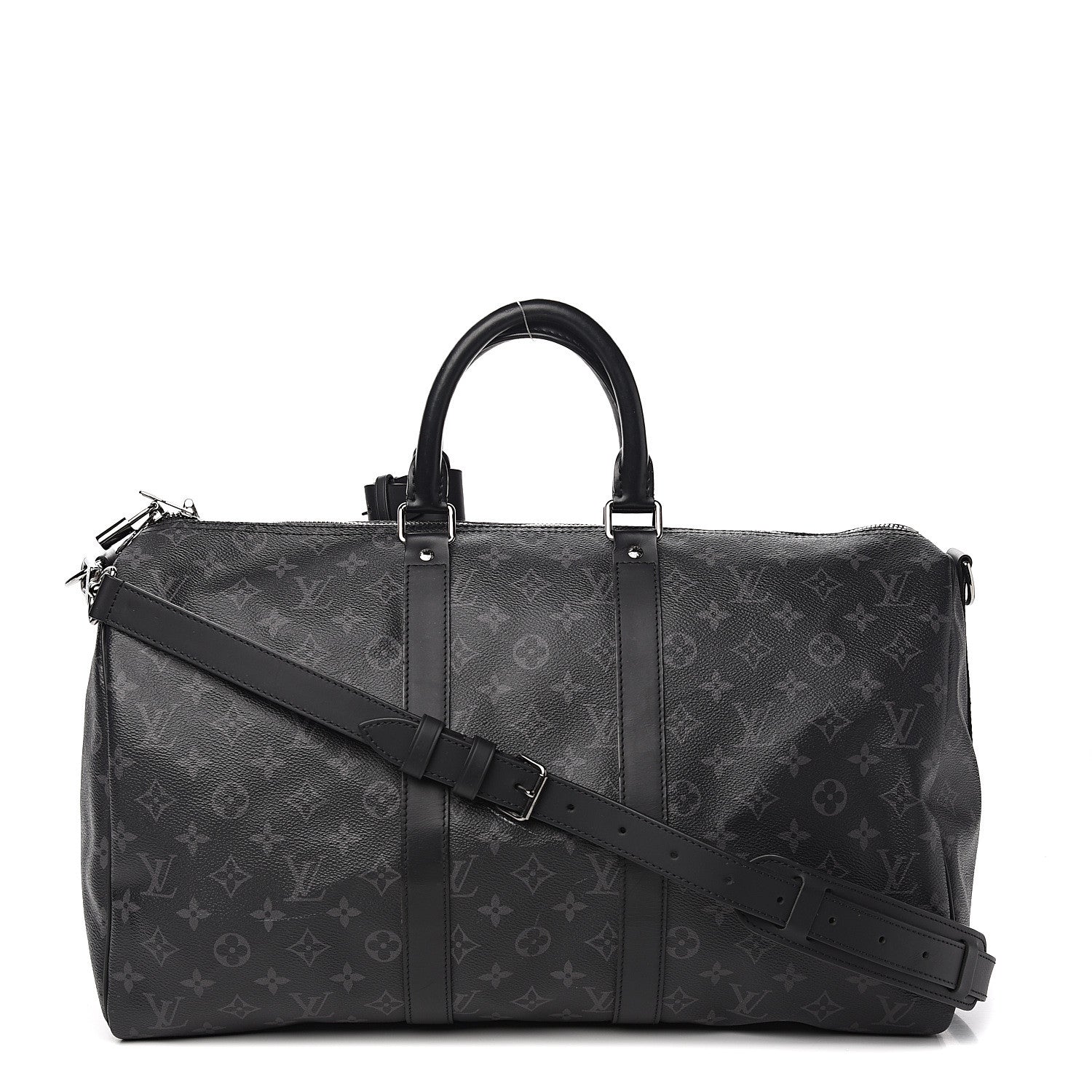 Louis Vuitton Monogram Eclipse Keepall Bandouliere 45 1 of 10
