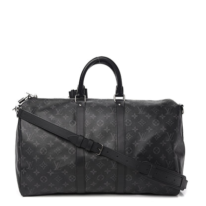 Louis Vuitton Monogram Eclipse Keepall Bandouliere 45 1 of 10