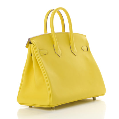 Hermes Swift Birkin 25 Lime 3 of 11