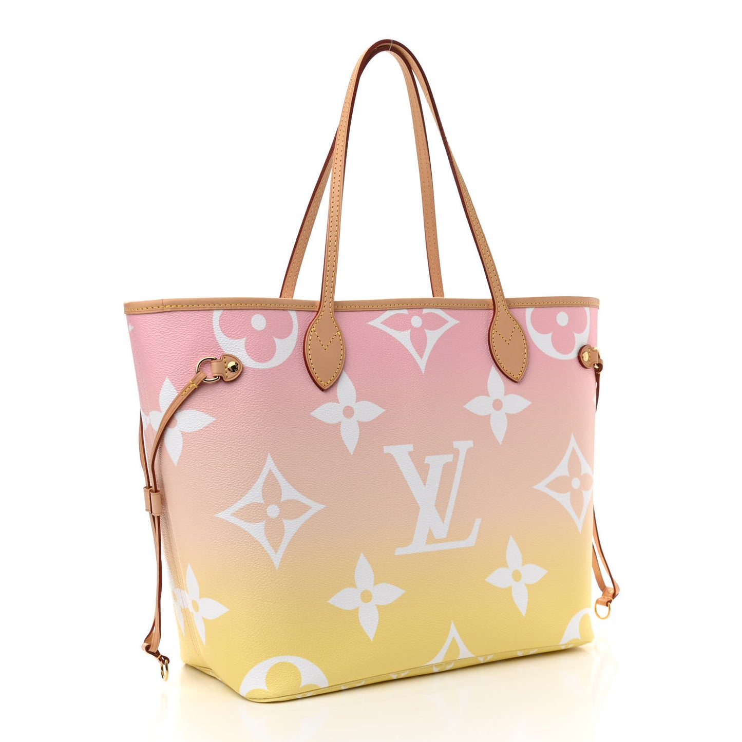 Monogram Giant By The Pool Neverfull MM Light Pink