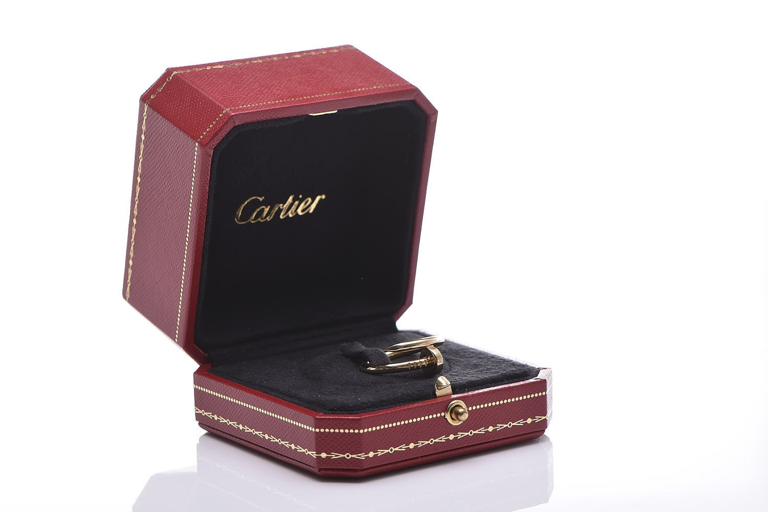 Cartier 18K Yellow Gold Juste Un Clou Ring 50 5.5 6 of 6