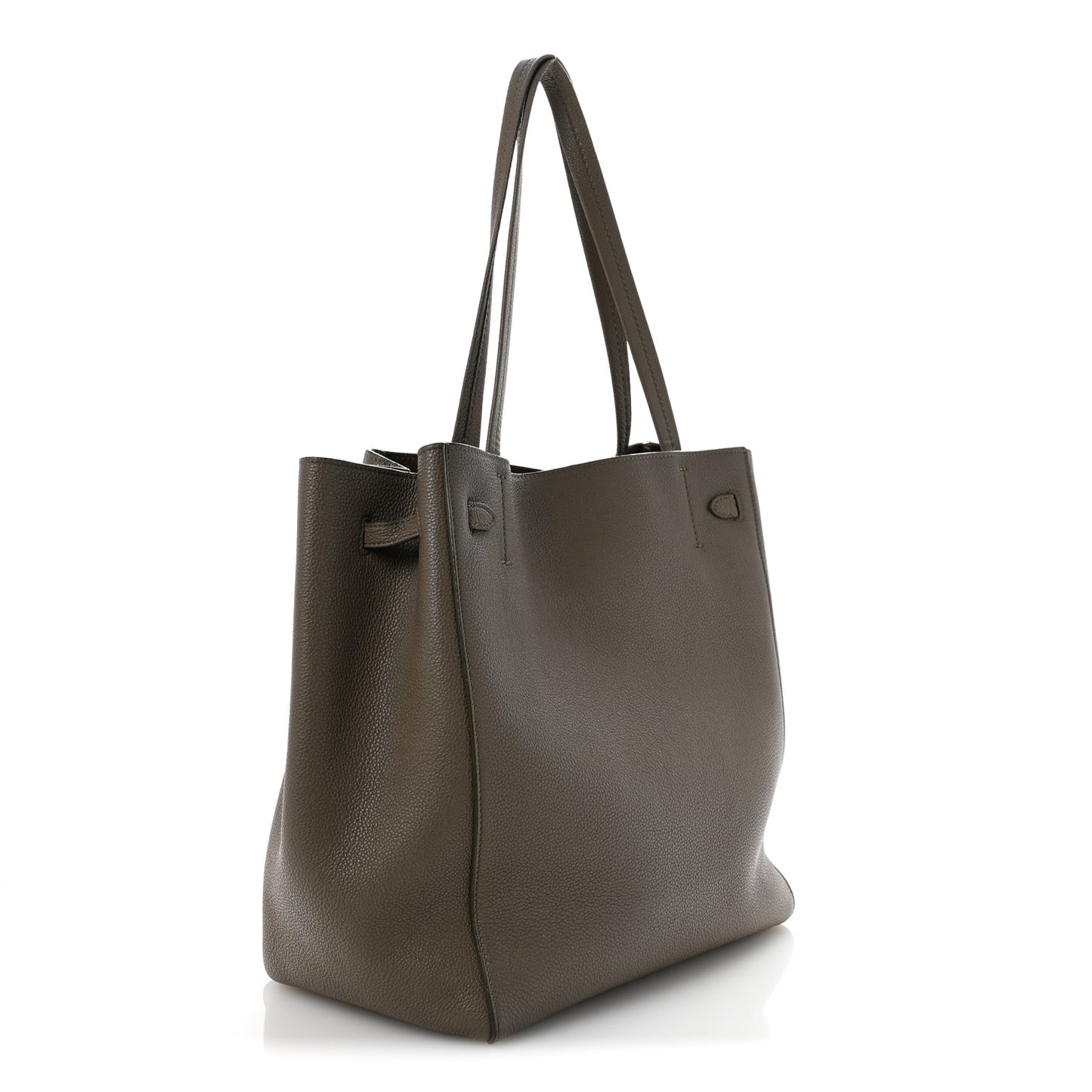 Soft Grained Calfskin Small Belt Cabas Phantom  Taupe