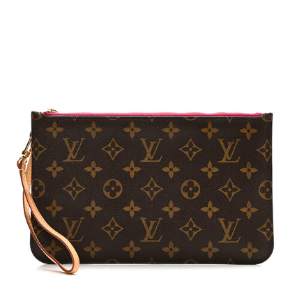 Louis Vuitton Monogram Neverfull MM GM Pochette Pivoine 1 of 7