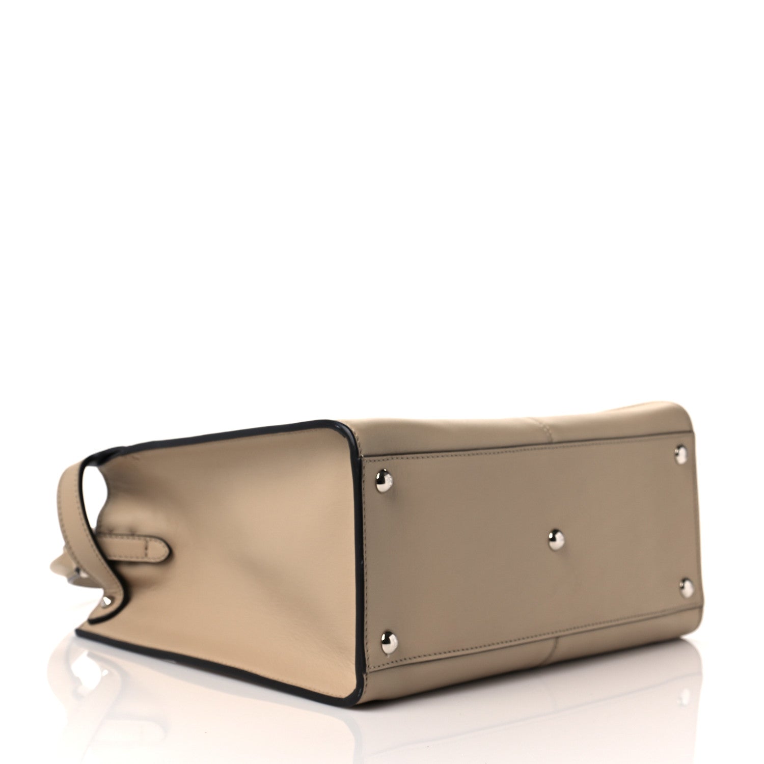 Fendi Vitello Seta Light Camoscio Medium Peekaboo X-Lite Amido Ciclamino 3 of 10