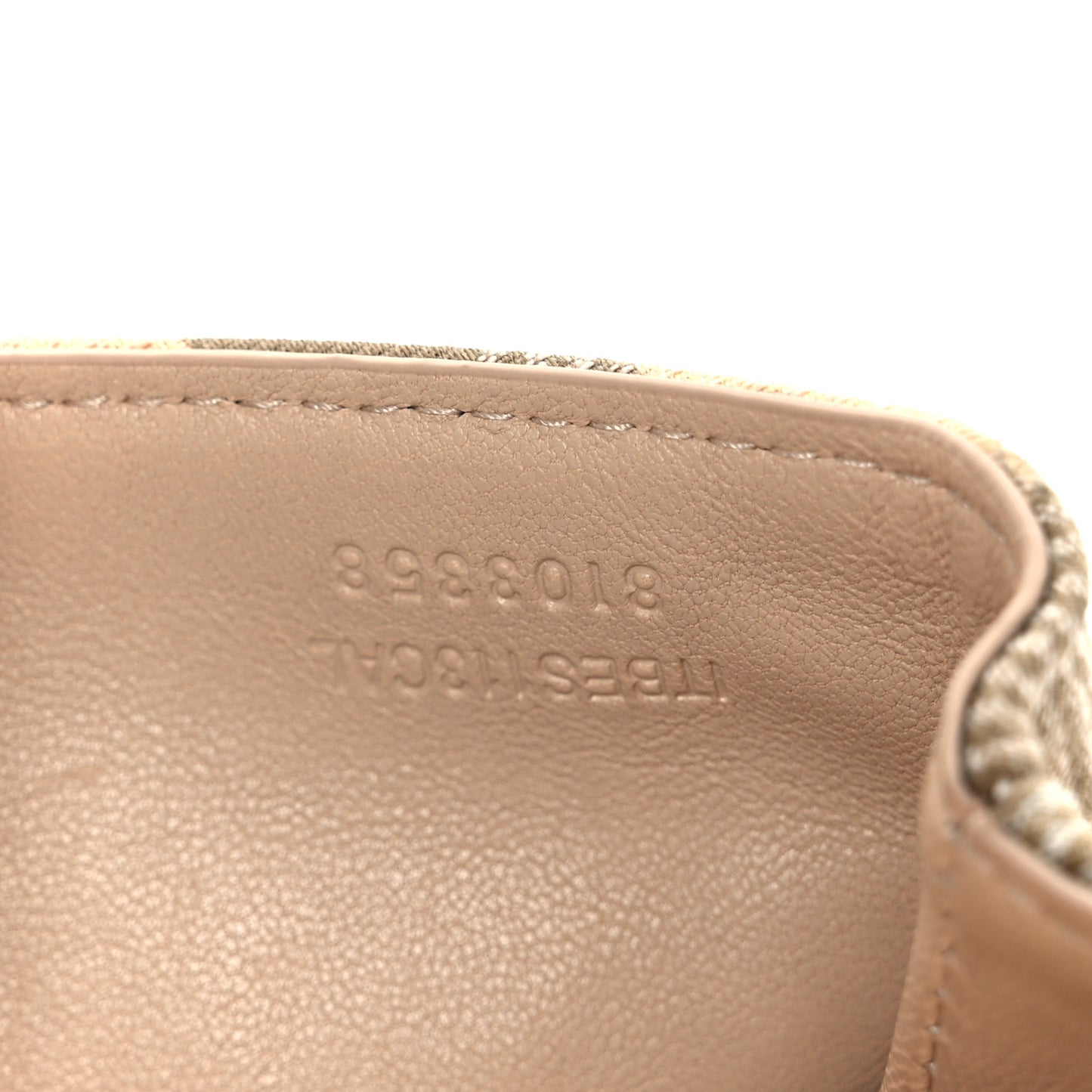 Jacquard Check Soft Snip Mini Chain Bag Teacup