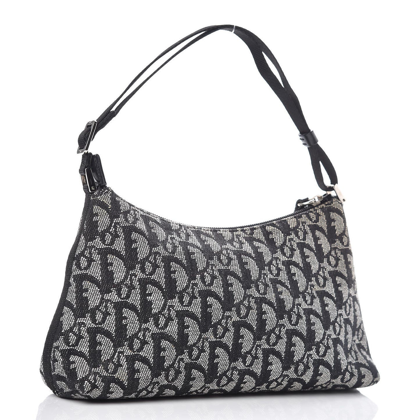 Monogram Shoulder Bag Pochette Black