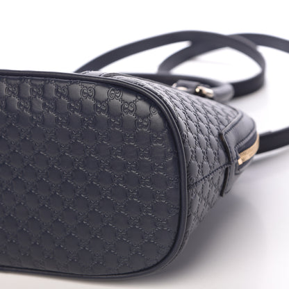 Gucci Soft Microguccissima Mini Dome Bag Blue 9 of 9