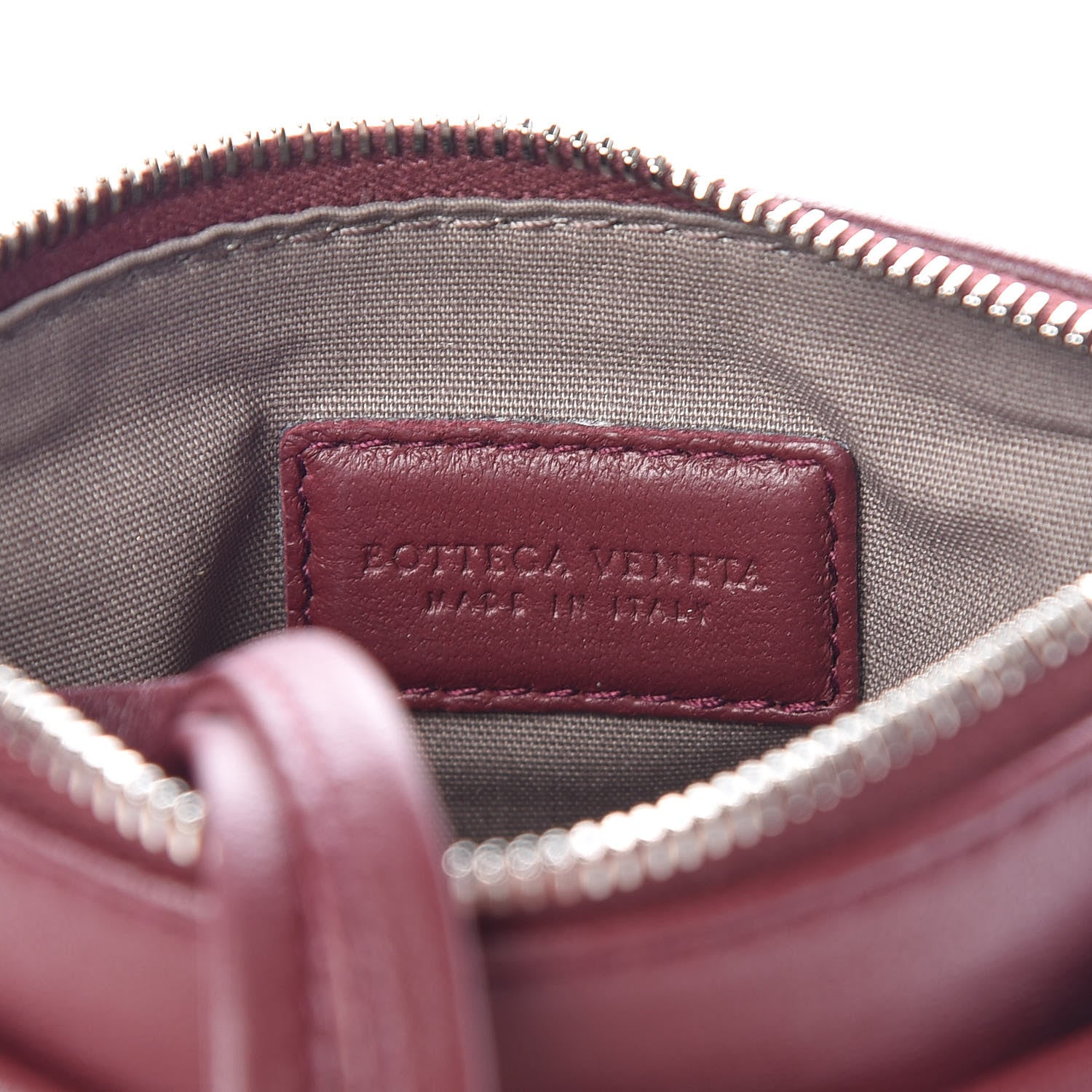 Bottega Veneta Nappa Intrecciato Key Holder Barolo 6 of 7