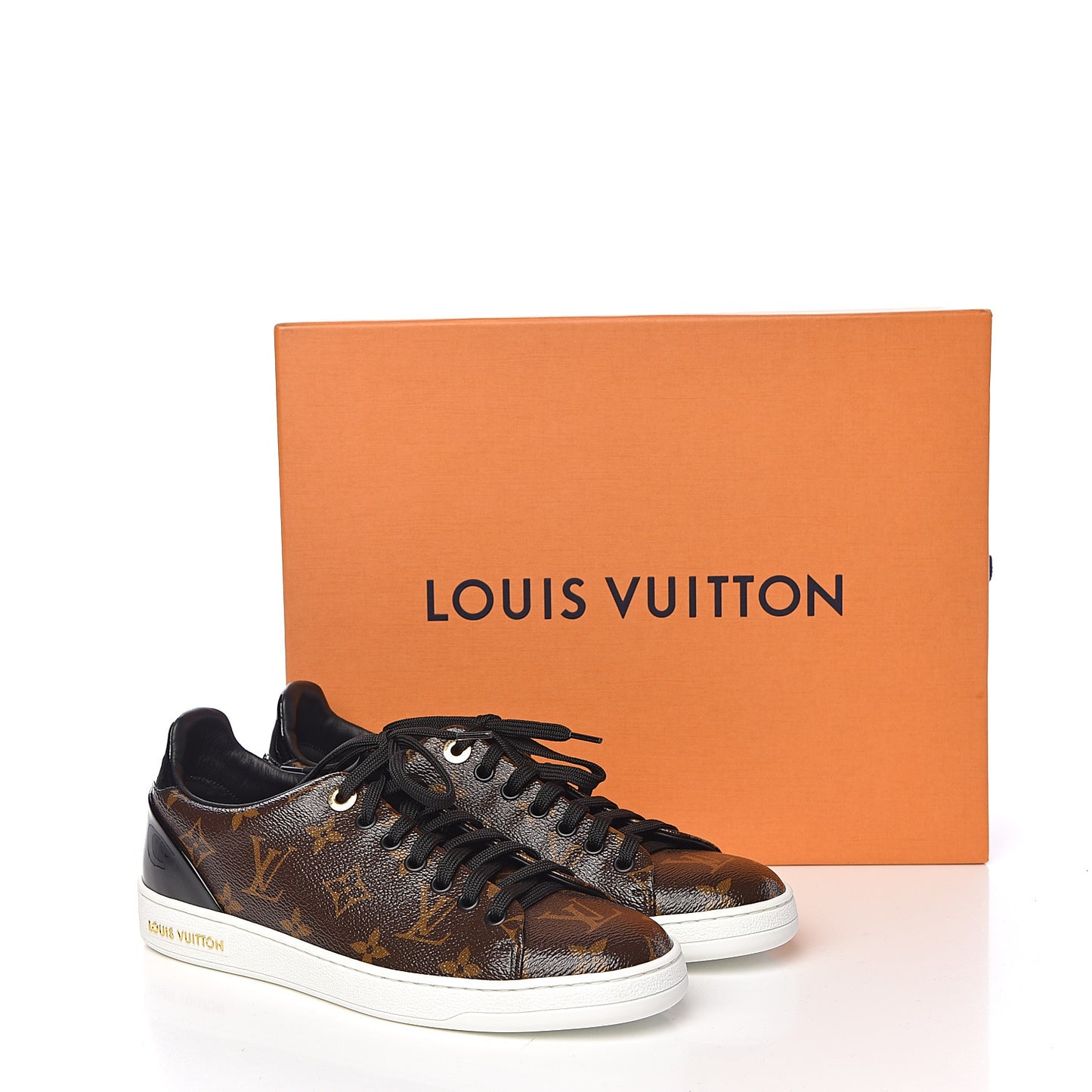 Patent Monogram Frontrow Sneakers 38