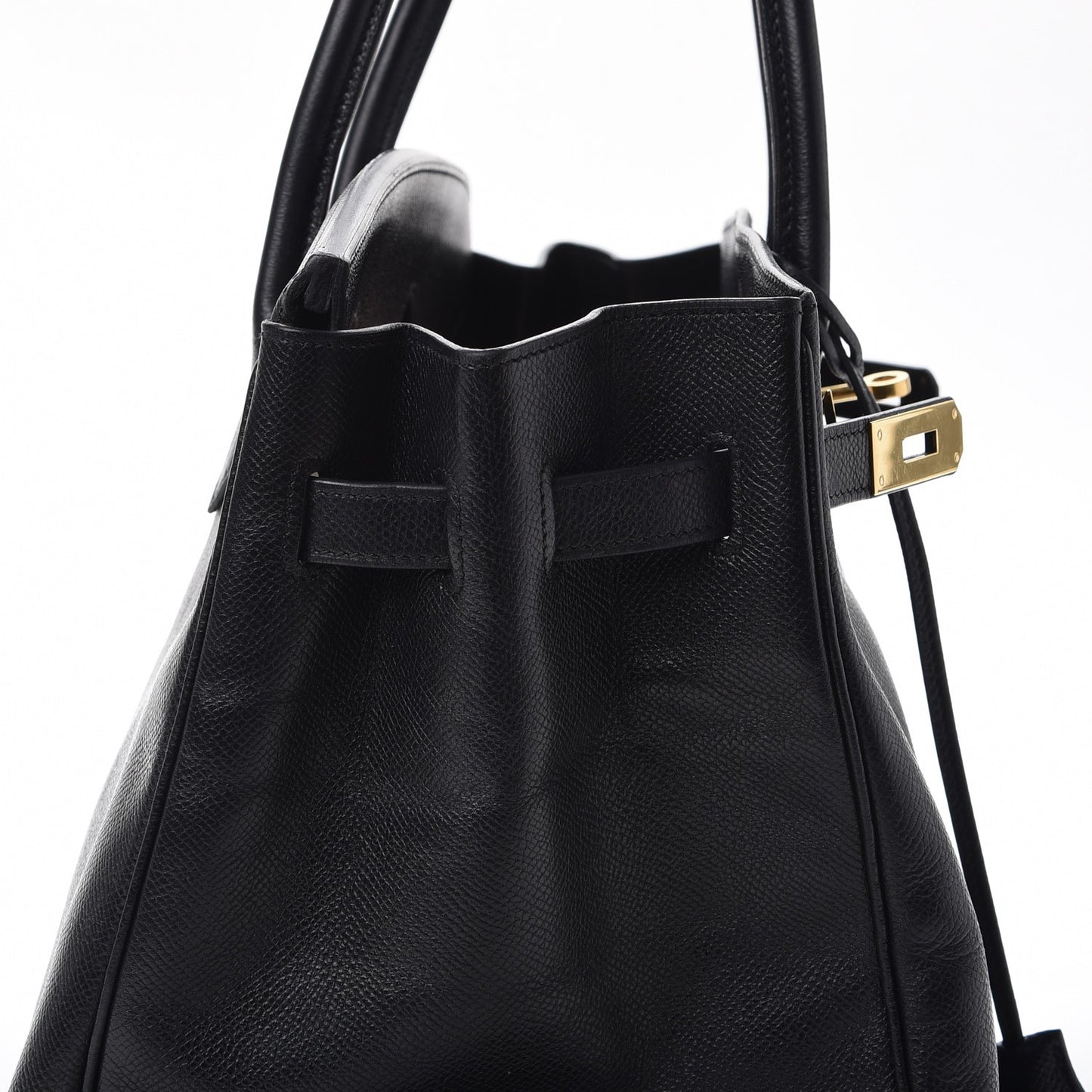 Epsom Birkin 35 Black