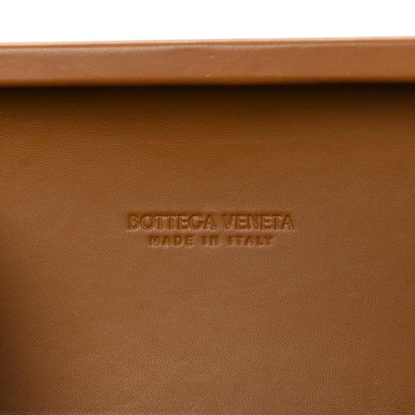 Calfskin Intrecciato Knot On Strap Camel
