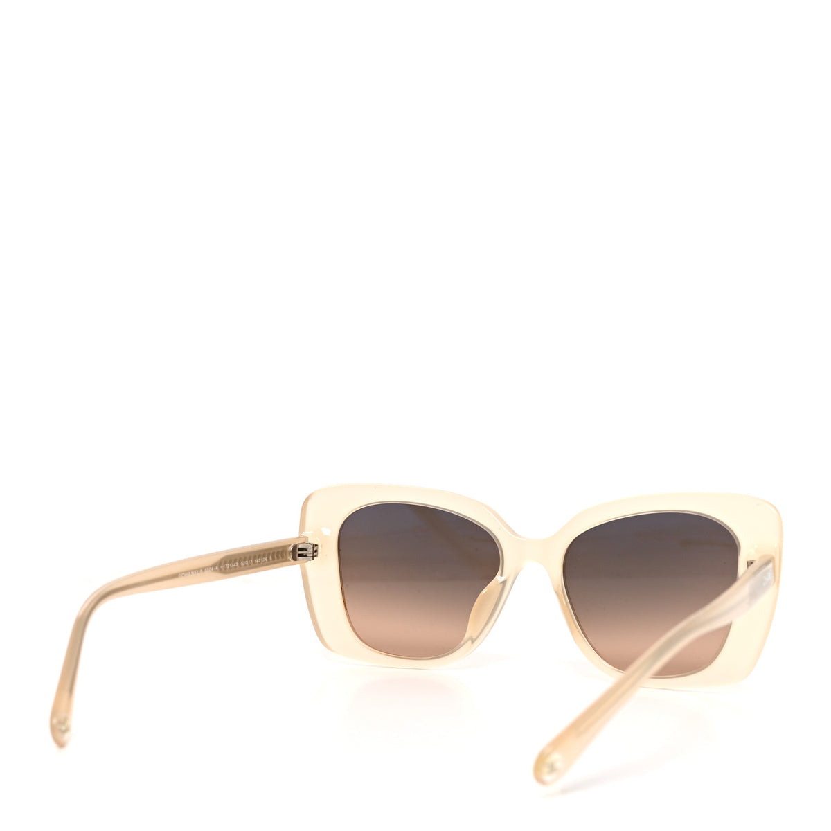 Chanel Acetate Rectangle Sunglasses 5504 Dark Beige 4 of 7