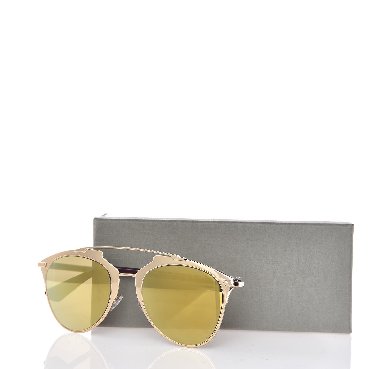 Christian Dior Reflected Sunglasses Gold 10 of 10