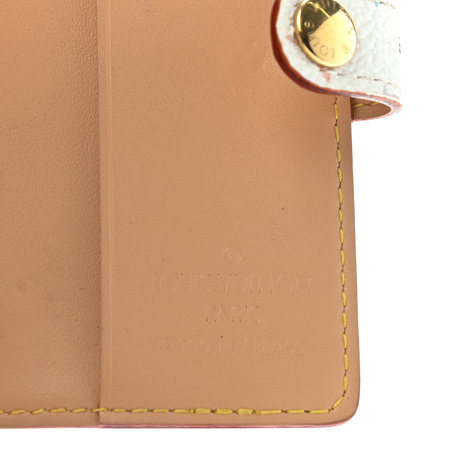 Monogram Multicolor Carnet de Bal Mini Agenda Cover White