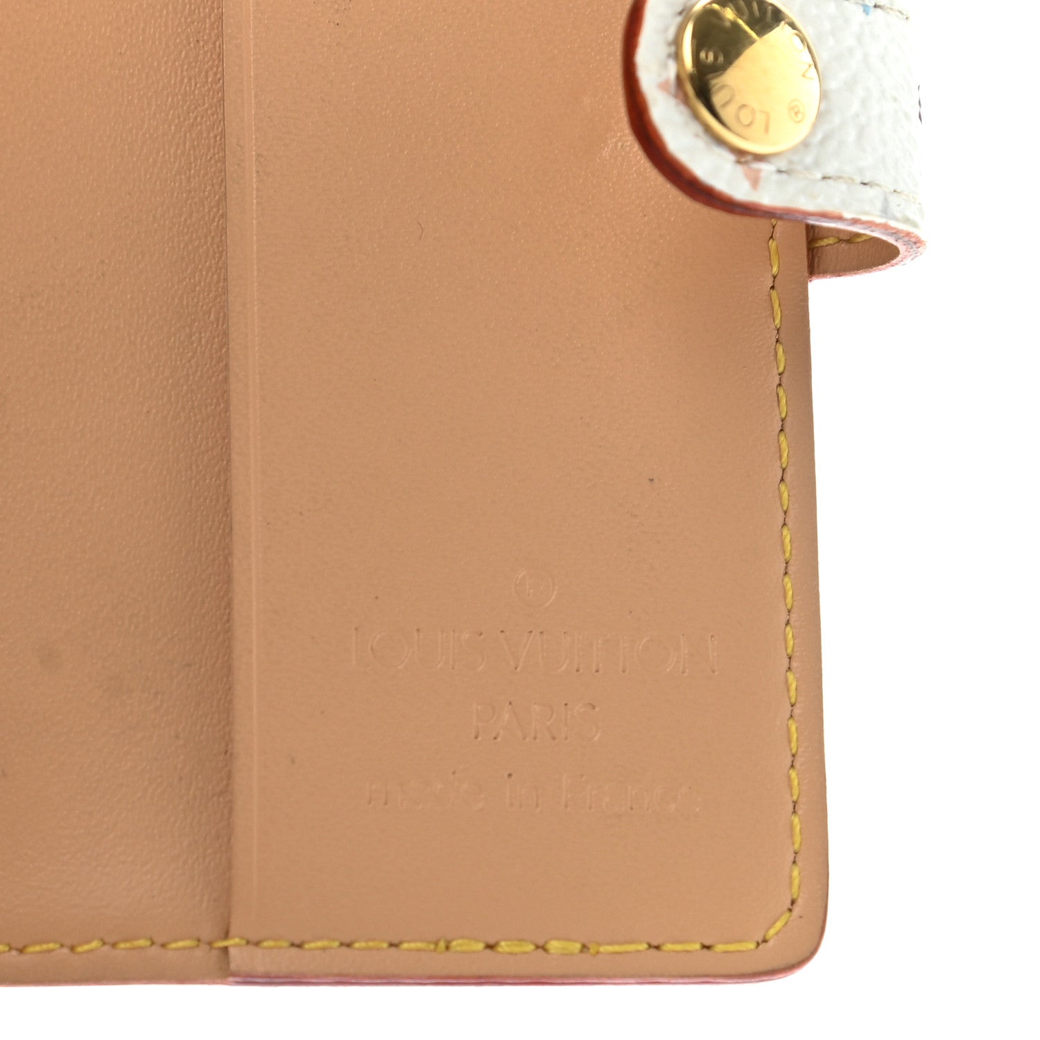 Louis Vuitton Monogram Multicolor Carnet de Bal Mini Agenda Cover White 6 of 8