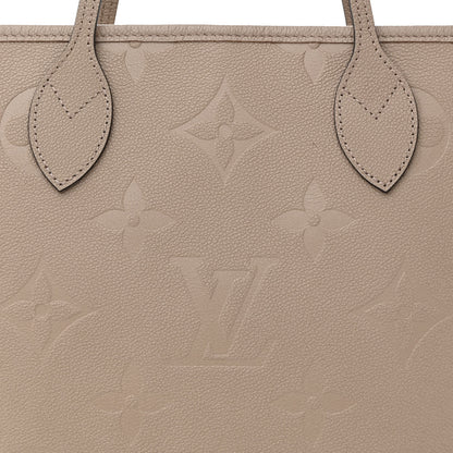 Louis Vuitton Empreinte Monogram Giant Neverfull MM Tourterelle 9 of 11
