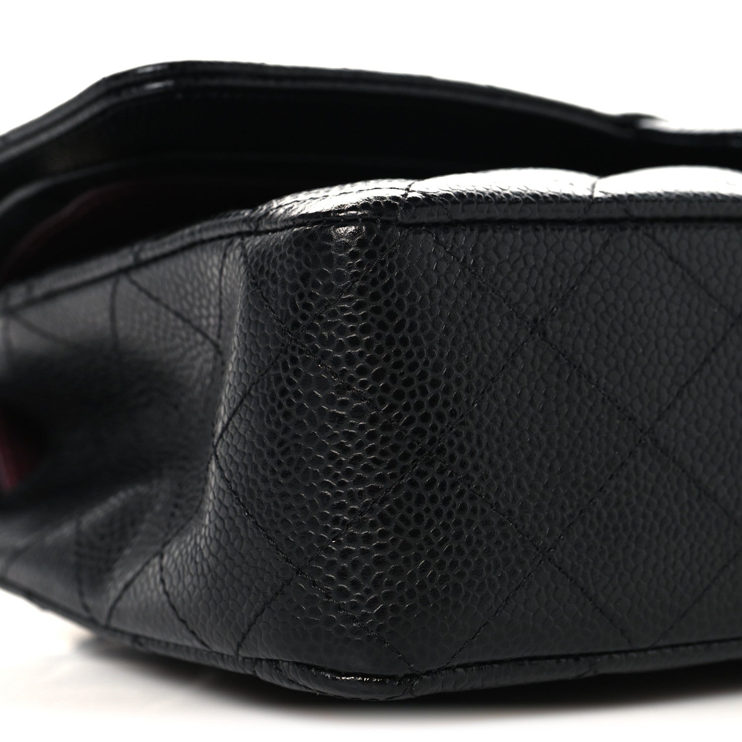 Chanel Caviar Quilted Medium Double Flap Black 9 of 11