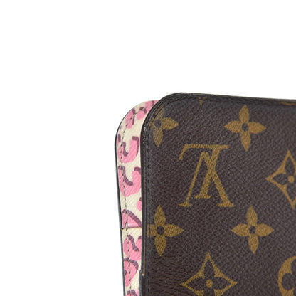 Louis Vuitton Monogram Leopard Insolite Wallet Blanc Corail 9 of 11