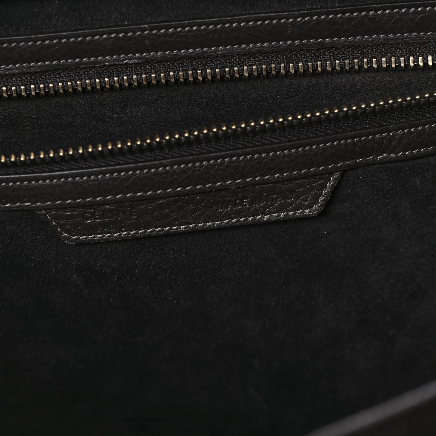 Soft Grained Calfskin Mini Luggage Brown