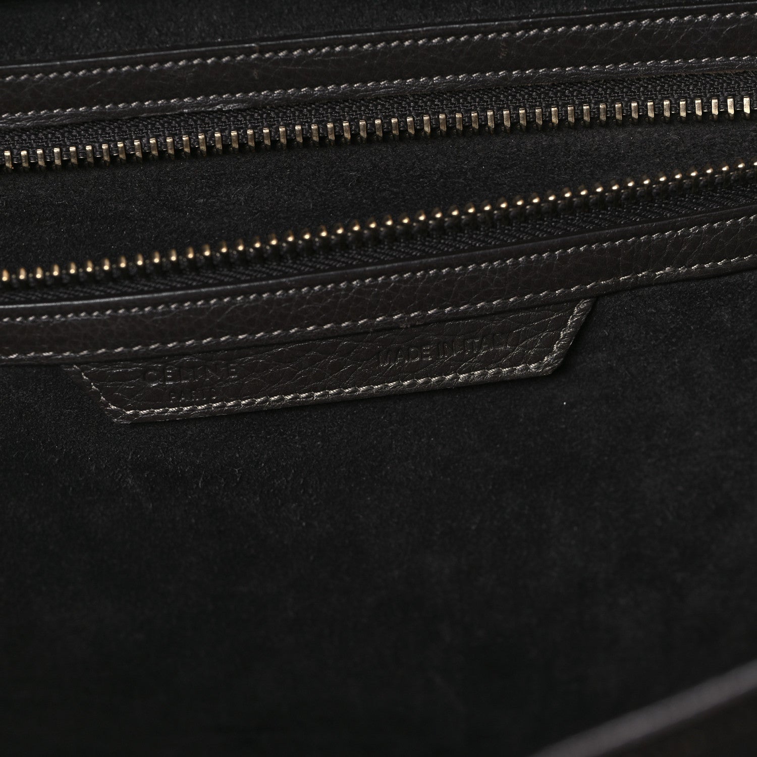 Celine Soft Grained Calfskin Mini Luggage Brown 6 of 12