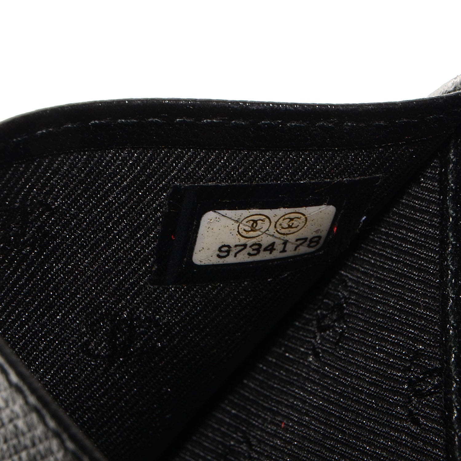 Chanel Calfskin Large Flap Wallet Black 8 of 8