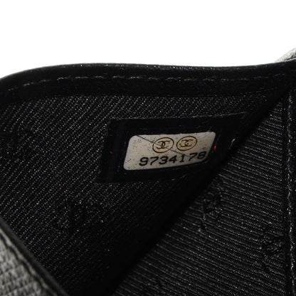 Chanel Calfskin Large Flap Wallet Black 8 of 8