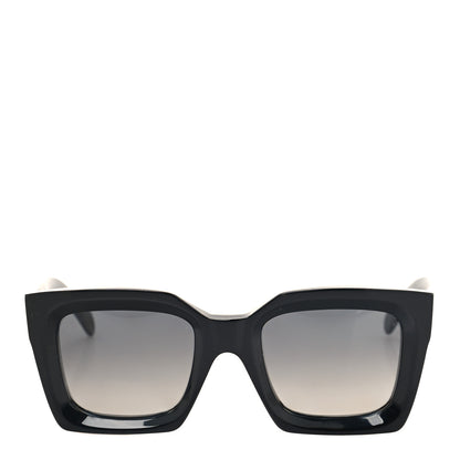 Celine Acetate Square Sunglasses CL401301 Black 2 of 8