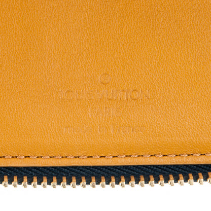 Louis Vuitton Denim Zip Compact Wallet Blue 6 of 7
