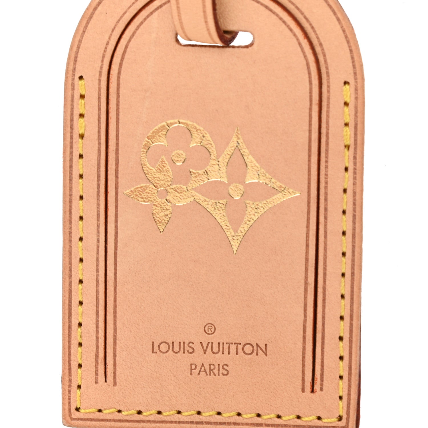Louis Vuitton Vachetta Luggage Tag 3 of 9