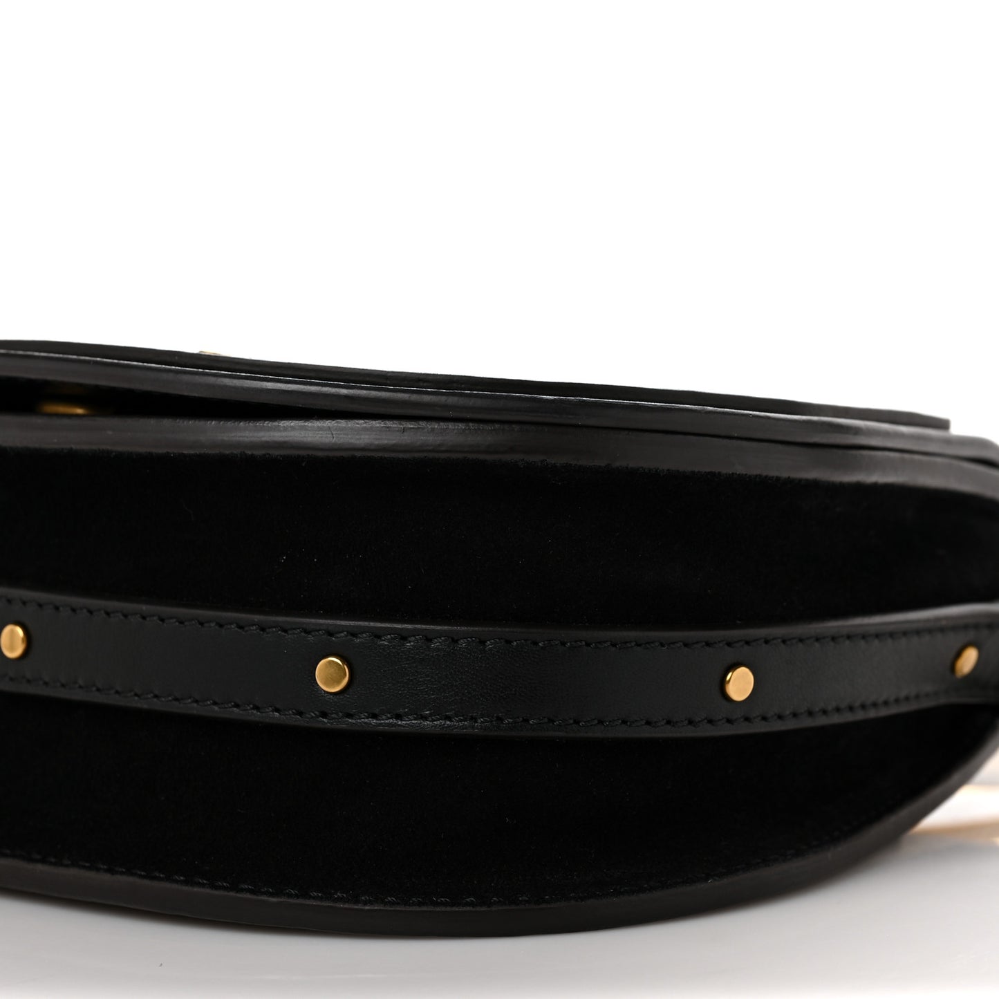 Calfskin Small Nile Bracelet Bag Black