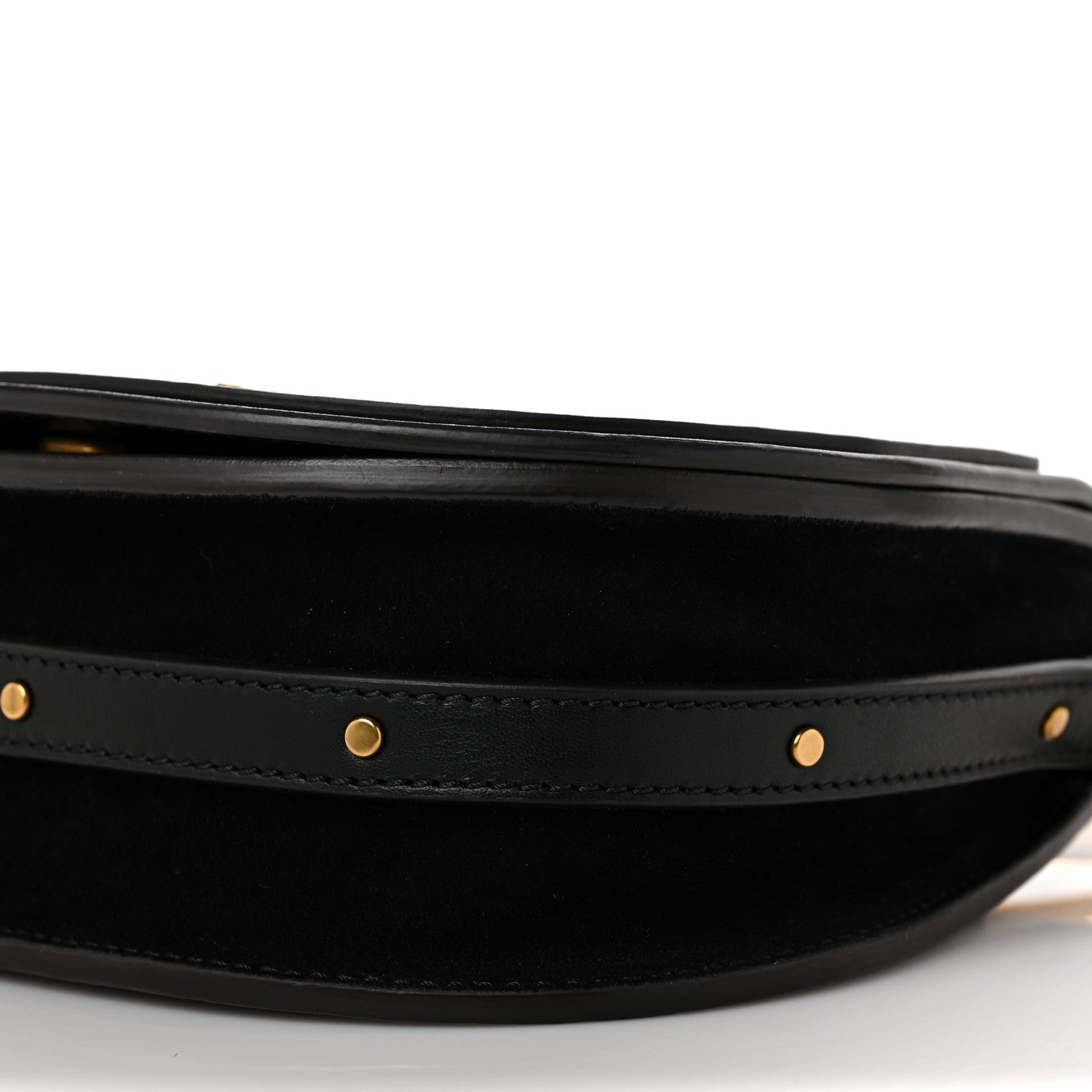 Chloe Calfskin Small Nile Bracelet Bag Black 8 of 10