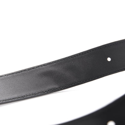 Gucci Calfskin Matelasse GG Marmont Belt Bag 85 34 Black 9 of 12