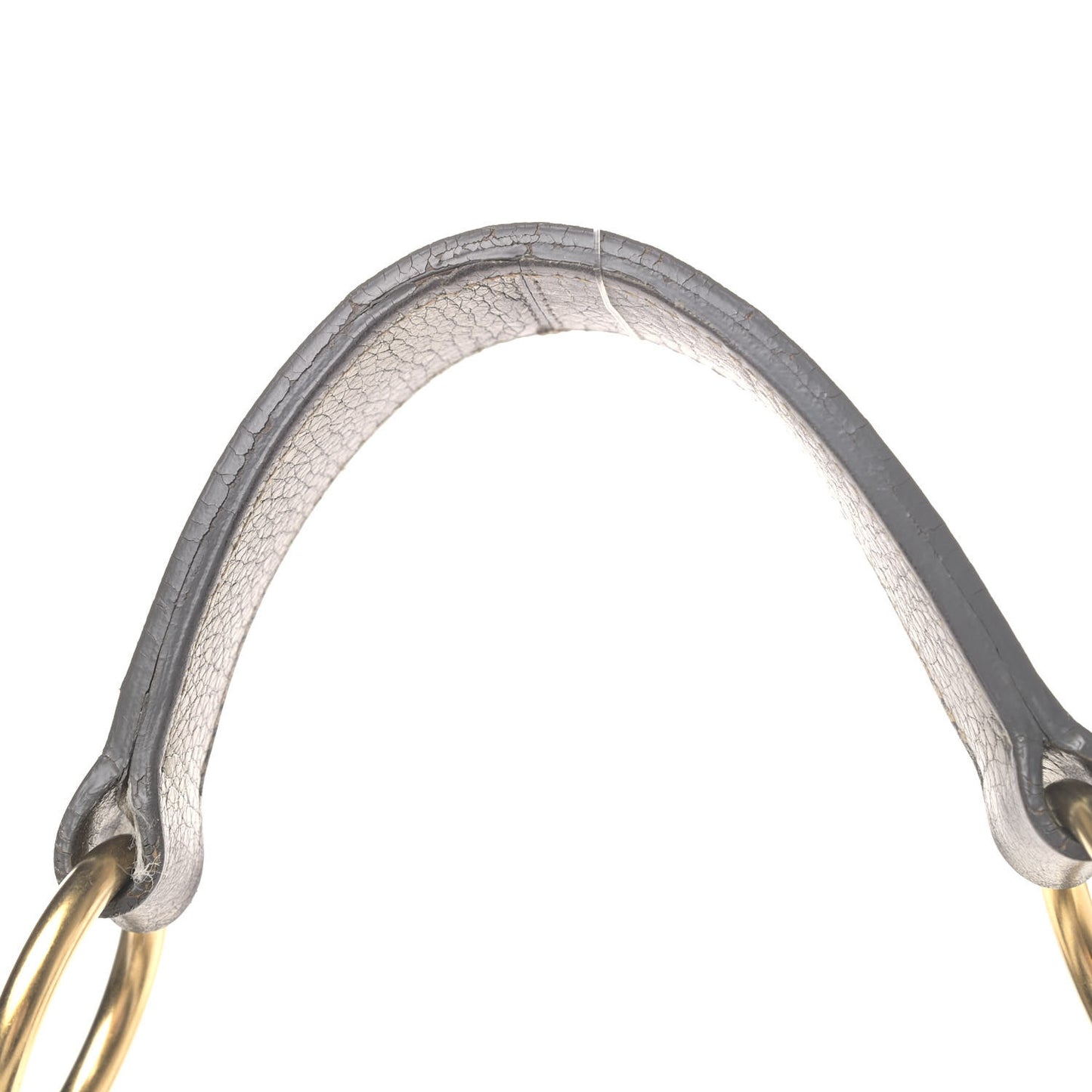 Metallic Vitello Daino Side Pocket Tote Bag Acciaio