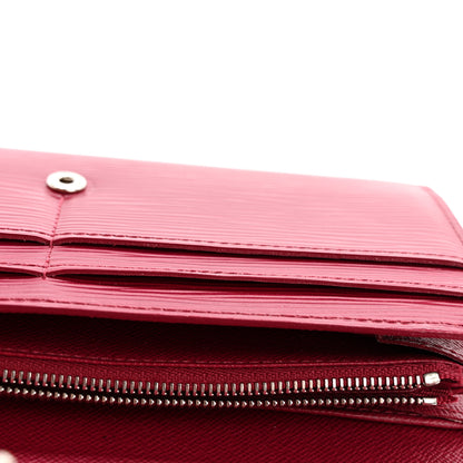 Louis Vuitton Epi Sarah Wallet NM Fuchsia 7 of 9