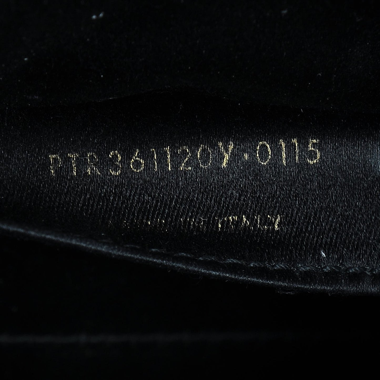 Calfskin Monogram Large Belle De Jour Clutch Black
