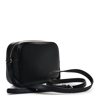 Gucci Pebbled Calfskin Small Soho Disco Bag Black 3 of 11