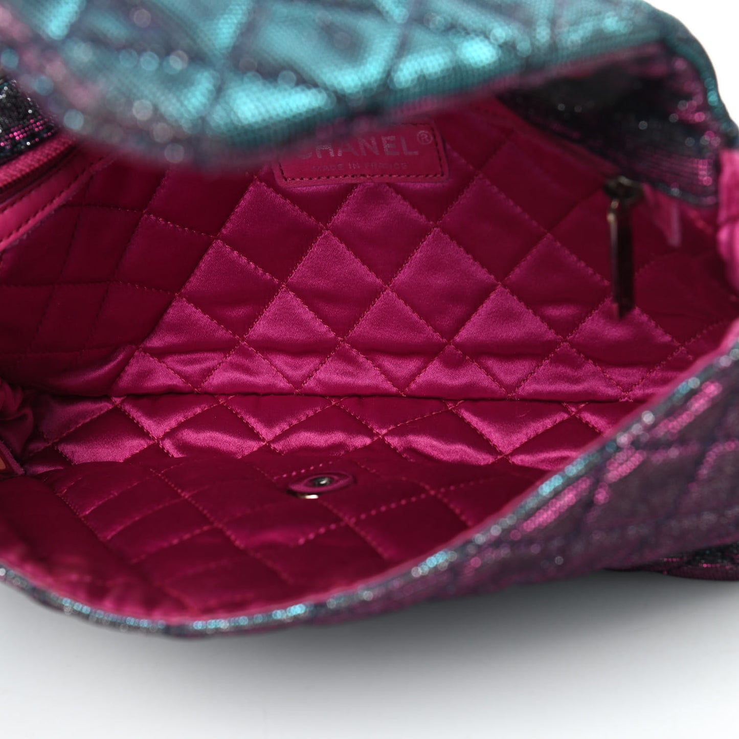 Iridescent Glitter Fabric Jumbo Single Flap Multicolor