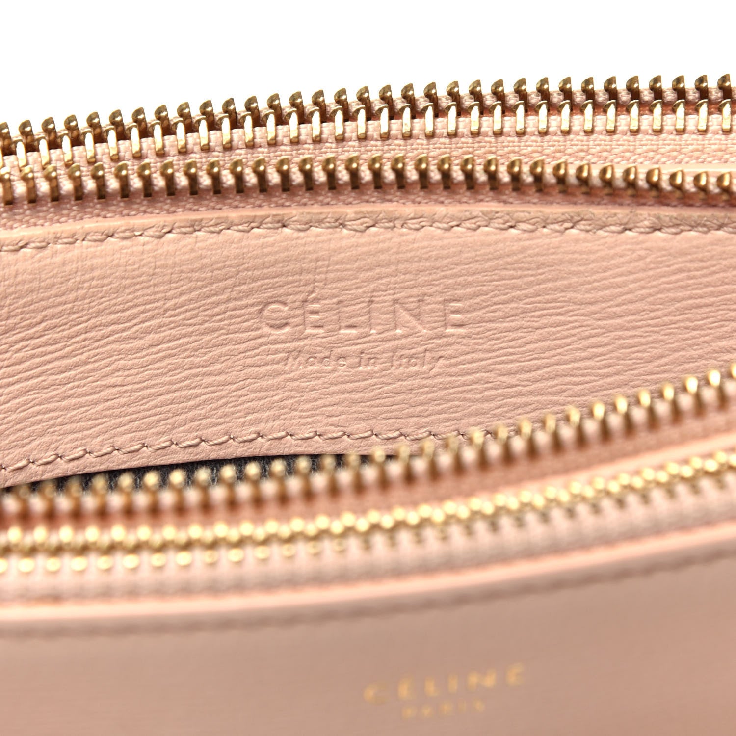 Celine Liege Calfskin Small Trio Crossbody Bag Blush 6 of 10