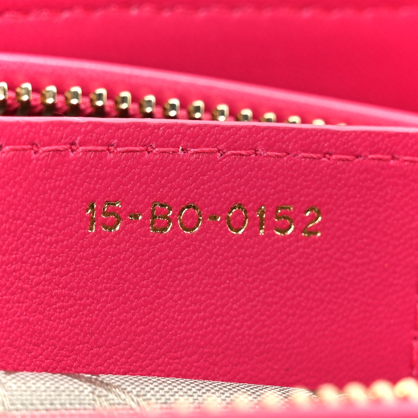 Lambskin Cannage Medium Lady Dior Pink