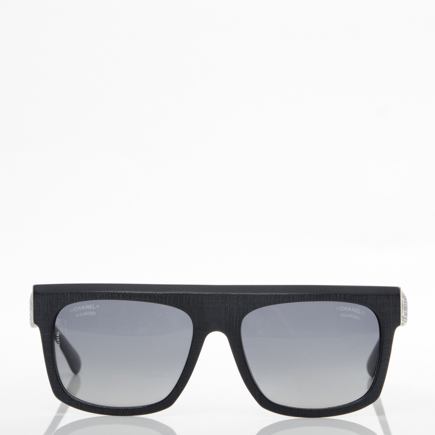 Chanel Polarized CC Sunglasses 5333-A Matte Black 3 of 12