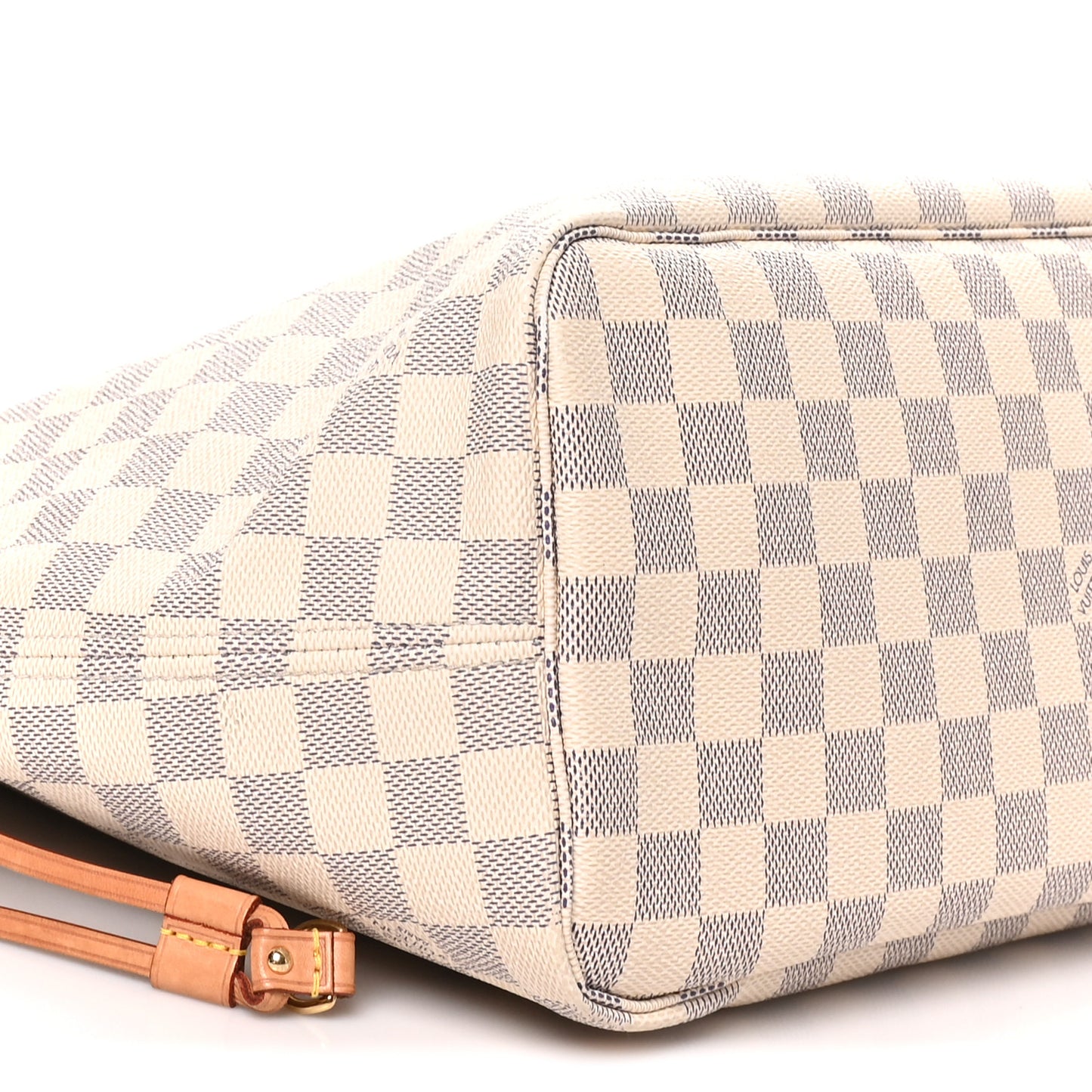 Damier Azur Neo Neverfull MM Rose Ballerine